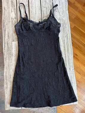 Victoria's Secret The Lacie Black Nightie (S)